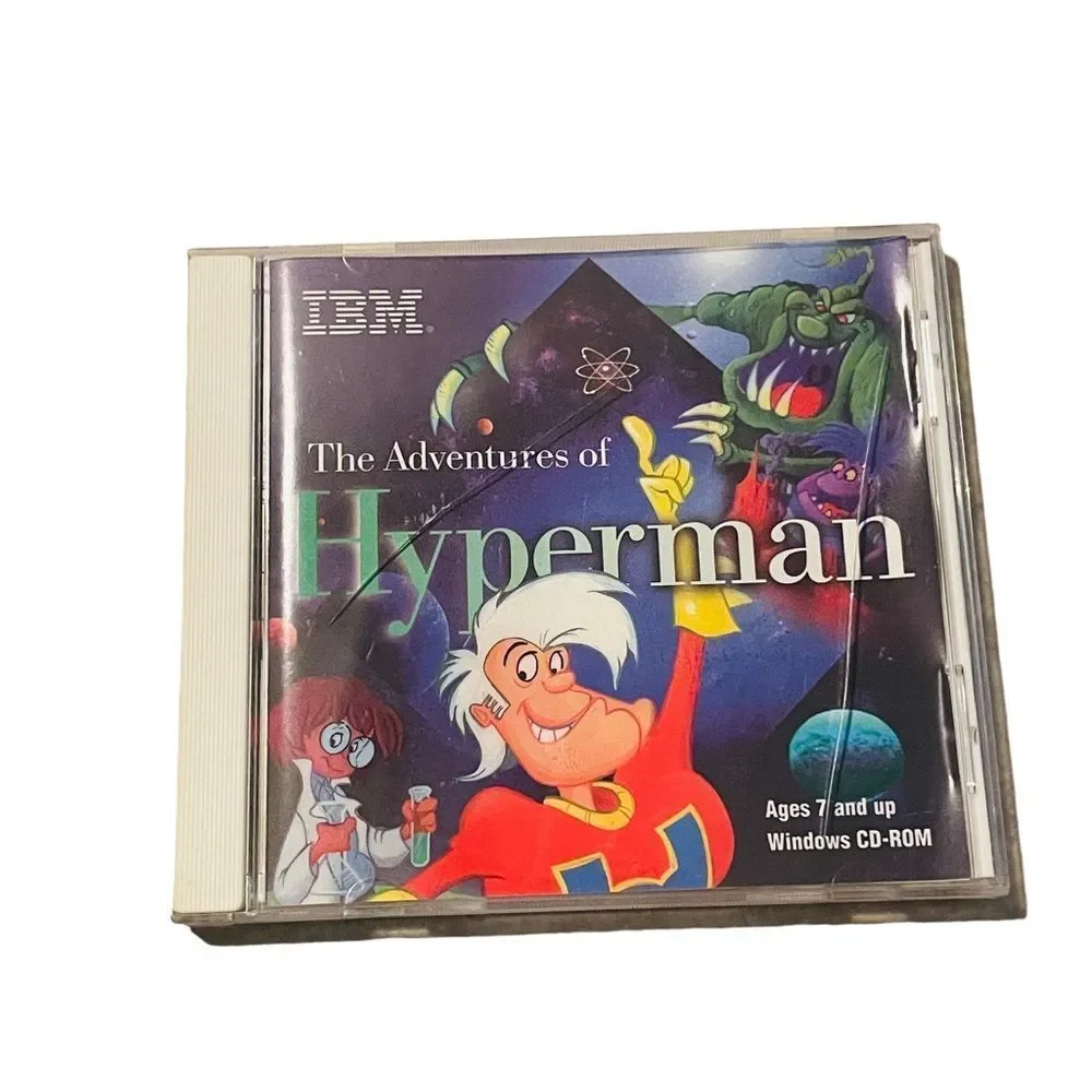 10/$25🦋 The Adventures of Hyperman CD-ROM for Windows